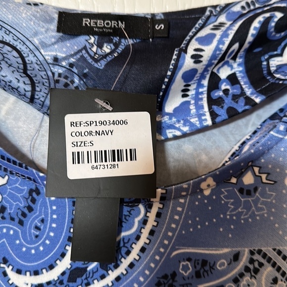 Reborn size S Sleeveless Maxi NWT - Picture 2 of 5